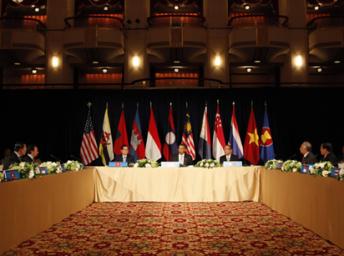 Ton cảnh Hội nghị Thượng đỉnh Mỹ - ASEAN lần thứ hai ngy 24/09/2010 tại New York