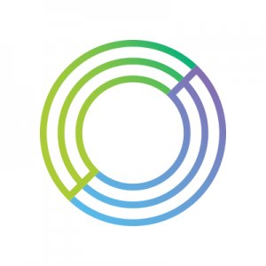 Circle logo.