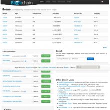 Explorateur de blocs Bitcoin - Blockchain.info