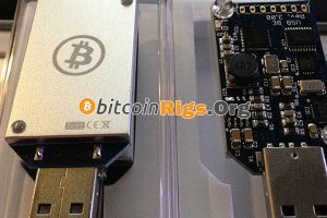 Bitcoin mining rig ASIC